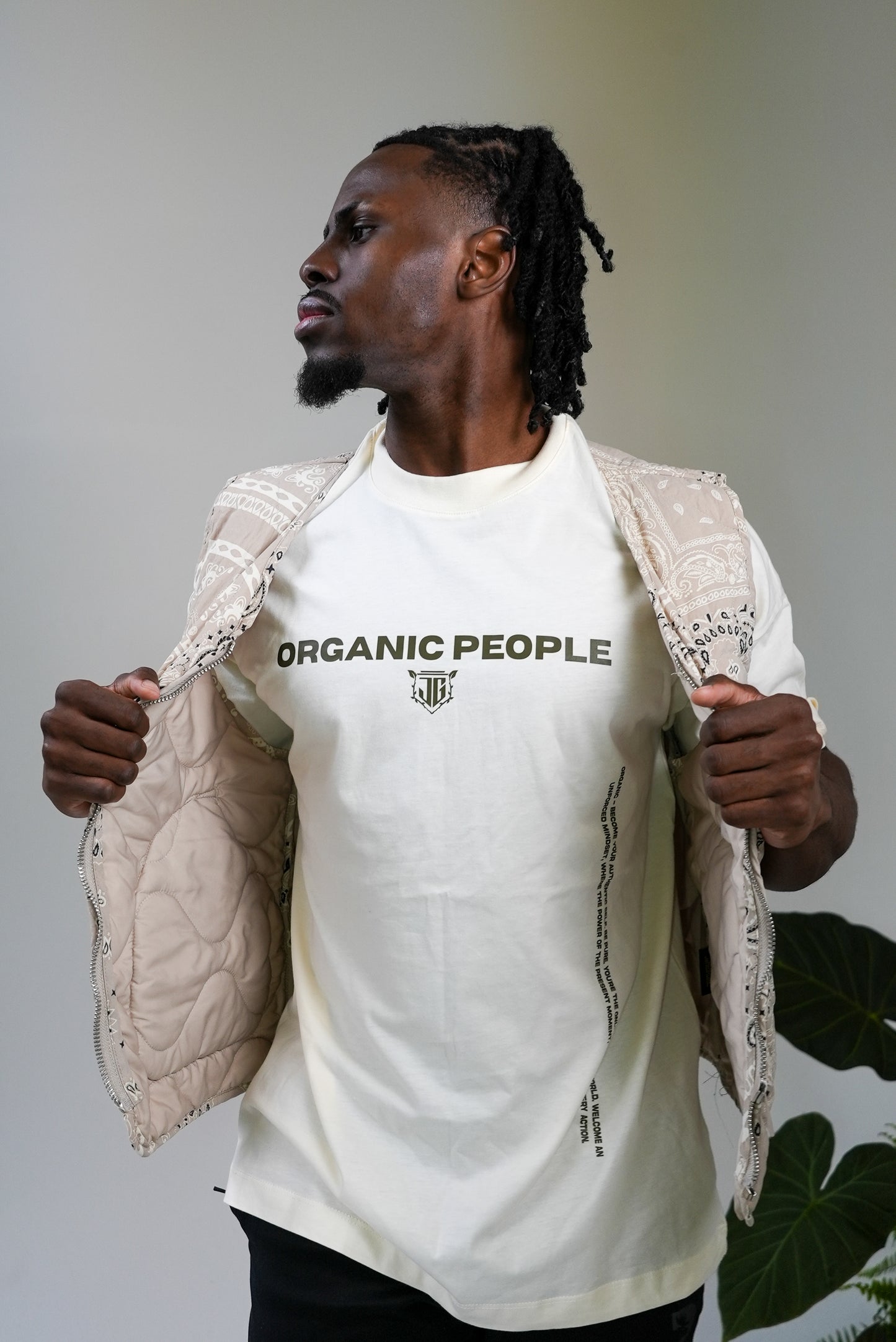 “Organic People” Oversize Tee