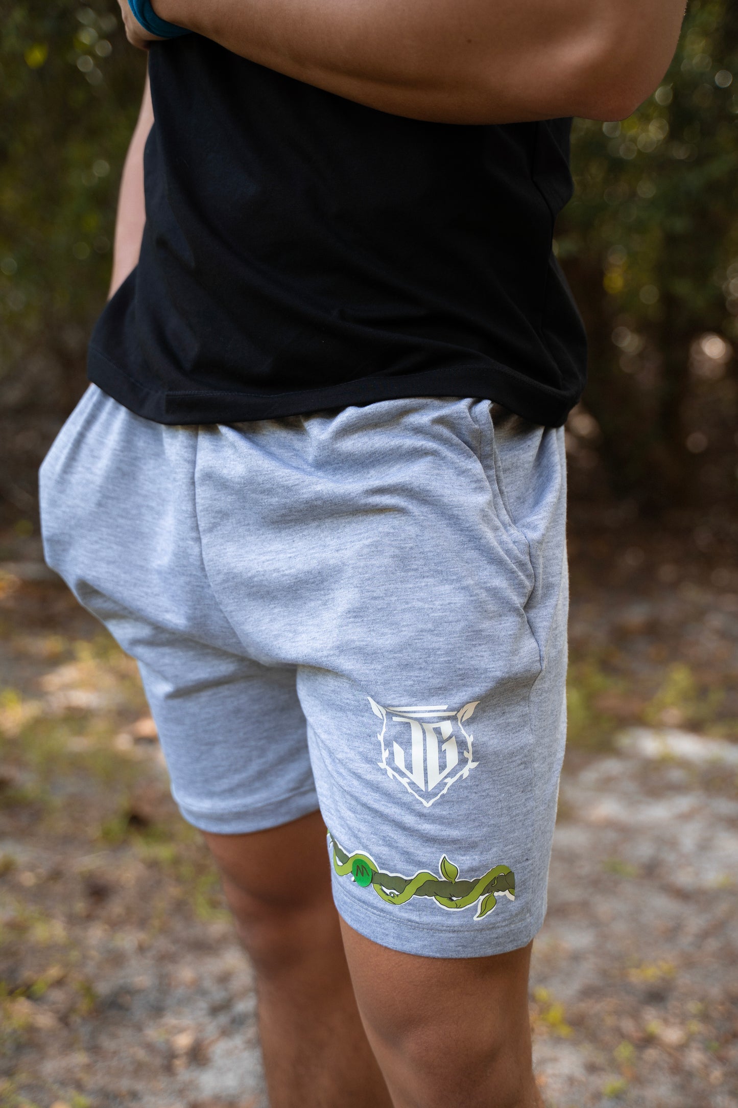 Jungle Vine Gym Shorts