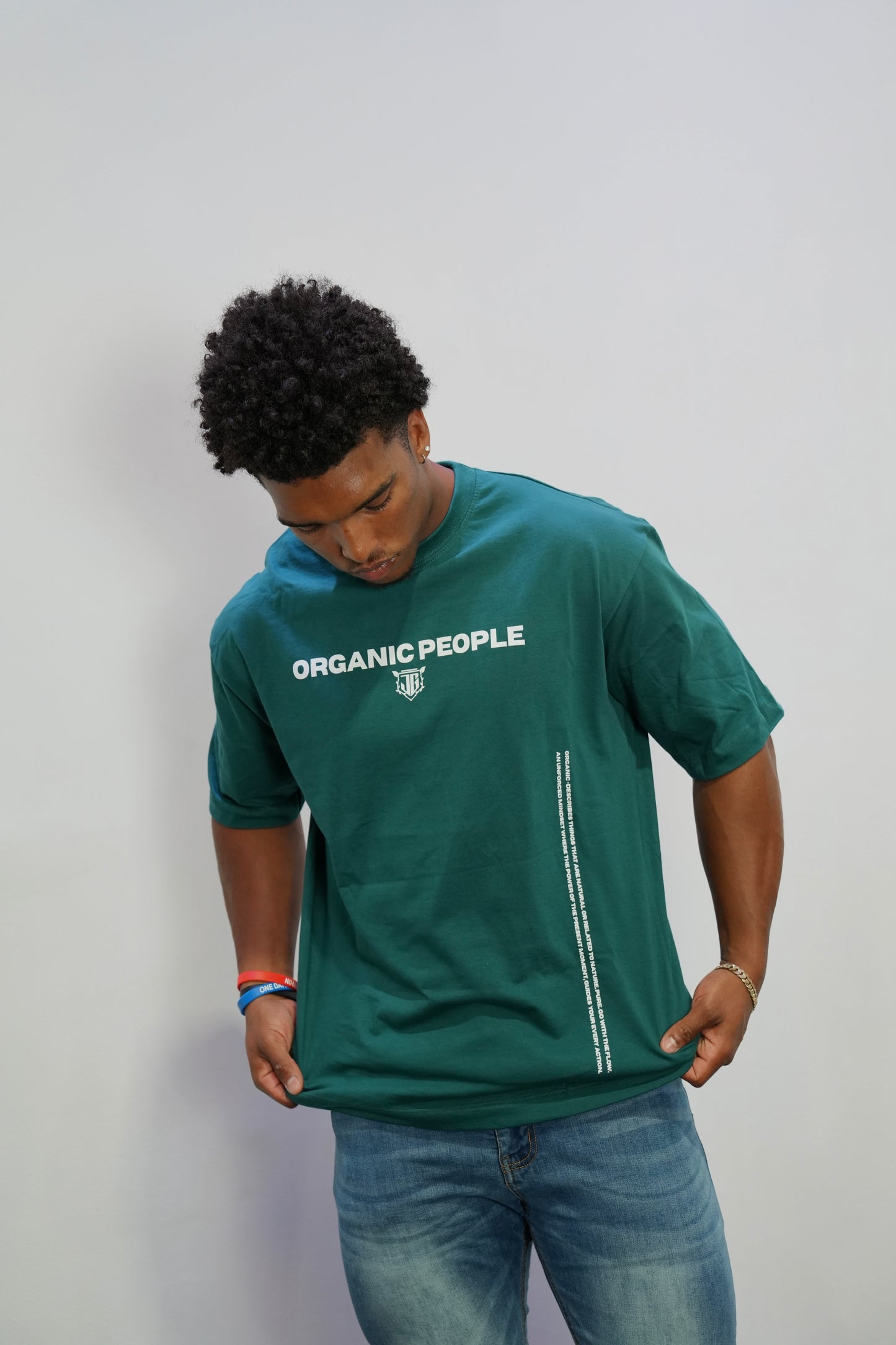 “Organic People” Oversize Tee