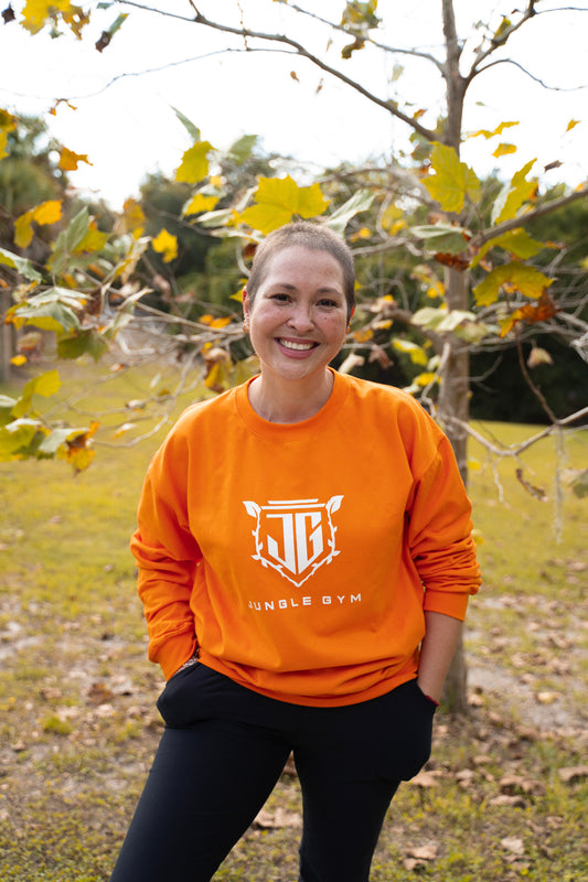 Virginia Orange Crew Neck