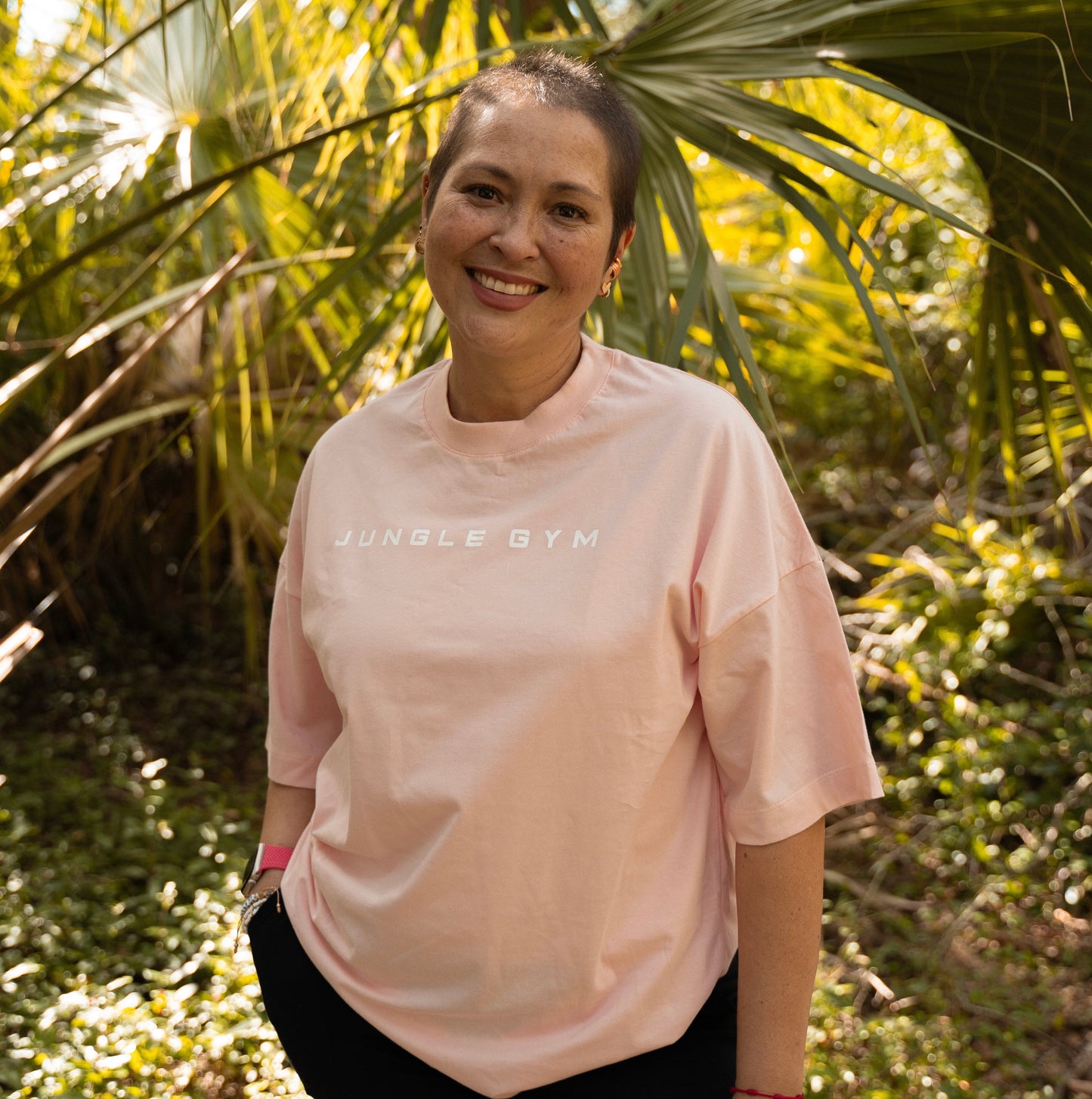 Virginia Pink Oversized Tee