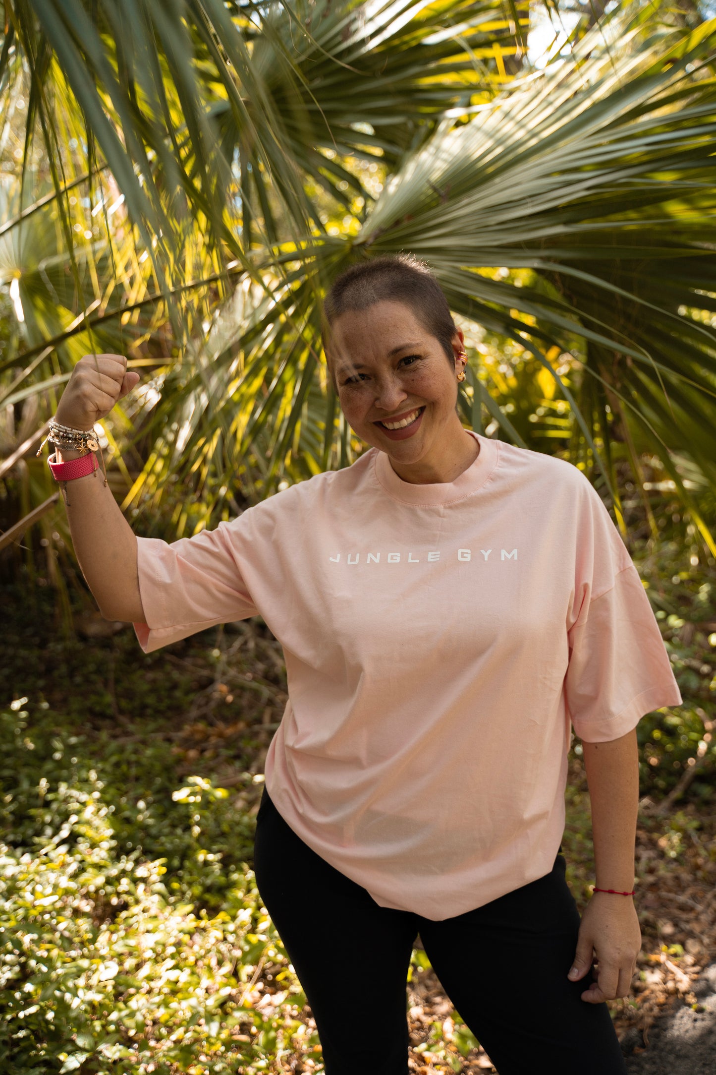 Virginia Pink Oversized Tee